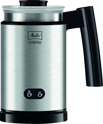 Melitta Cremio II Melkopschuimer - Zilver - RVS