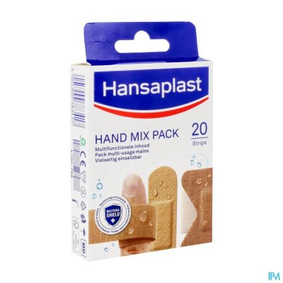 Hansaplast Hand Mix Pack - 20 stuks