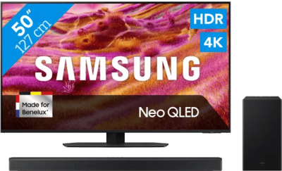 Samsung Neo QLED 4K QN90F (2025) + Samsung HW-Q600F (2025)