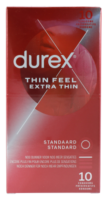 Durex Condoom Thin Feel Extra Thin - 10 stuks
