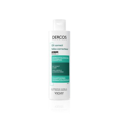 Vichy Dercos Oil Correct Dermatological Shampoo - 200 ml