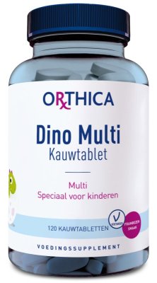 Orthica Dino Multivitaminen Kauwtabletten - 120 kauwtabletten