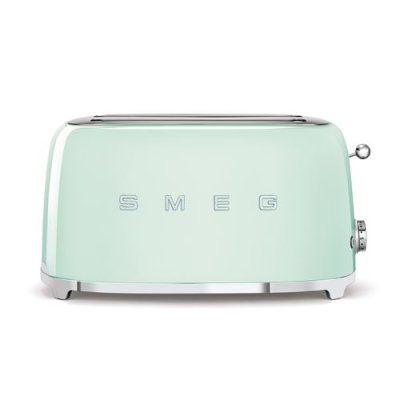 Smeg Broodrooster TSF02PGEU - Watergroen - Lange sleuf