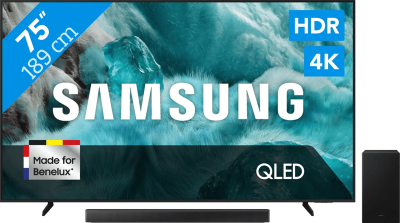 Samsung QLED 4K Q7F4 (2025) - 75" + Samsung HW-B66CF (2025)