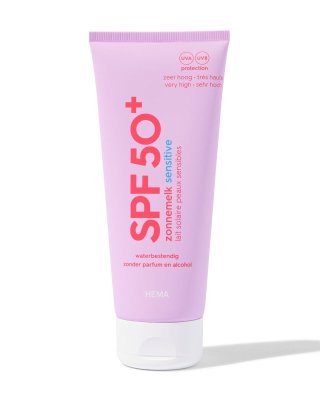 HEMA Zonnebrandcrème Gevoelige Huid - SPF50+ - 200ml