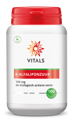 Vitals R-Alfaliponzuur 100mg - 100 capsules
