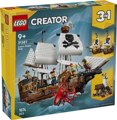 LEGO Creator Klassiek piratenschip 31387