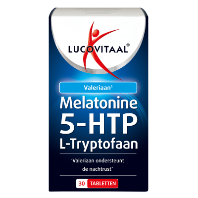 Lucovitaal Melatonine 5-HTP L-Tryptofaan Tabletten - 30 tabletten