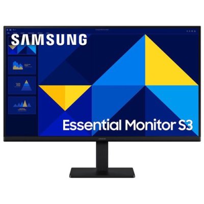Samsung Essential S3 Monitor LS27D302GAUXEN - Zwart - 27" - Full HD, 100 Hz