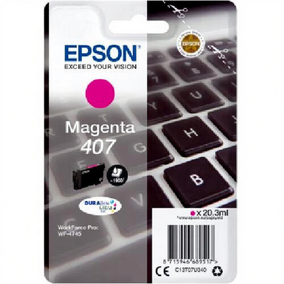 Epson Inktcartridge 407 - Magenta