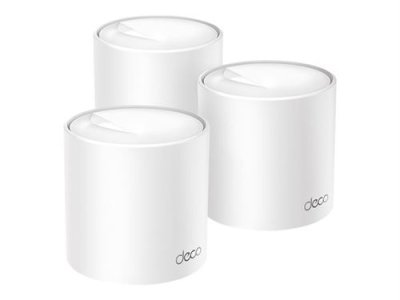 TP-Link Deco Mesh Wifi-systeem X50 - Wit - Wi-Fi 6 - 3 stuks