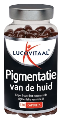 Lucovitaal Pigmentatie Van De Huid Capsules - 120 capsules