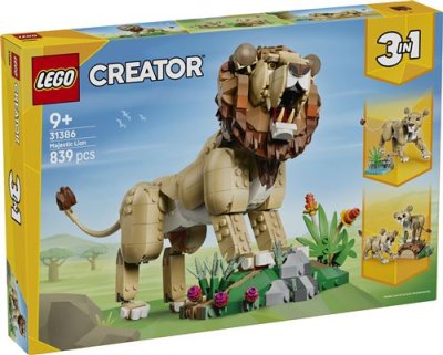 LEGO Creator Wilde dieren: majestueuze leeuw 31386