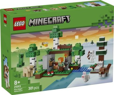 LEGO Minecraft Eerste nacht-avontuur 21593