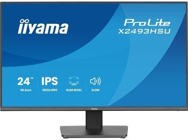 iiyama ProLite Monitor X2493HSU-B1 - Zwart - 24"
