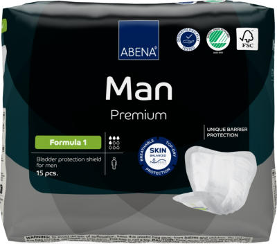 Abena Man Premium Formula 1 Inlegverband - 15 stuks