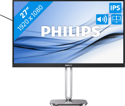 Philips 5000 Series Monitor 27B2G5200/00 - Antraciet - 27" - Full HD