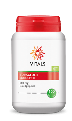 Vitals Borageolie Biologisch - 100 stuks