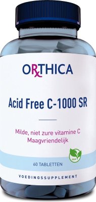 Orthica Acid Free C-1000 SR Tabletten - 60 tabletten