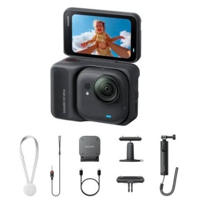 Insta360 Actiecamera GO Ultra - Zwart - Creator Bundle