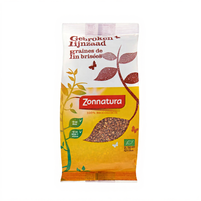 Zonnatura Gebroken Lijnzaad - 400 g