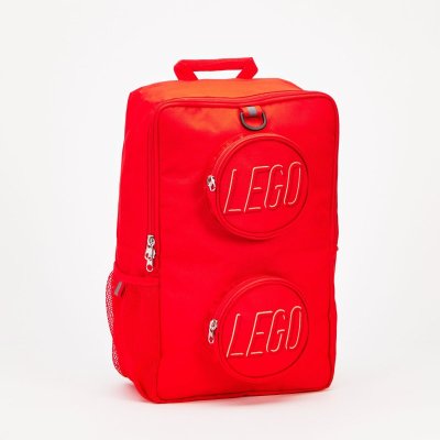 LEGO Rugzak in de vorm van een steen 5008727 - rood