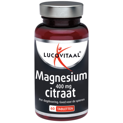 Lucovitaal Magnesium Citraat 400mg Tabletten - 60 tabletten