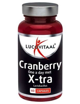 Lucovitaal Cranberry met X-tra Lactobacillus Capsules