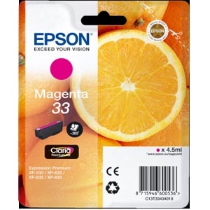 Epson Inktcartridge T3343 - Magenta