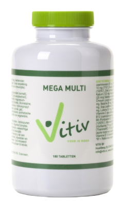 Vitiv Mega Multi - 180 tabletten