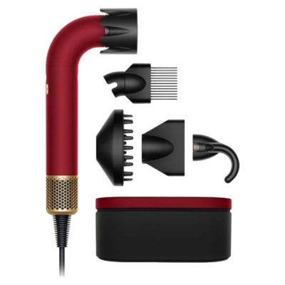 Dyson Supersonic R Haardroger Curly + Coily - Rood / Goud