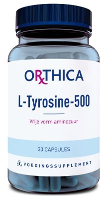 Orthica L-Tyrosine-500 Capsules - 30 capsules