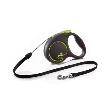 Flexi Black Design Rollijn Koord - Groen - S - 5 meter