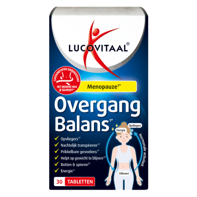 Lucovitaal Overgang Balans Tabletten - 30 tabletten