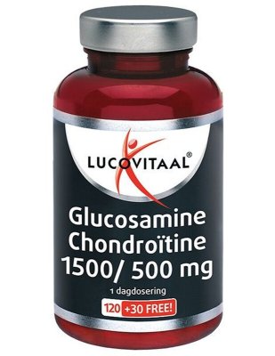 Lucovitaal Glucosamine Chondroïtine 1500/500mg Tabletten