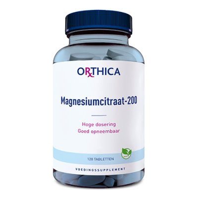 Orthica Magnesium-200 Tabletten - 120 tabletten