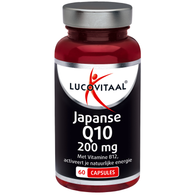 Lucovitaal Japanse Q10 200mg Capsules - 60 capsules