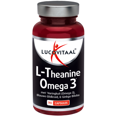 Lucovitaal L-Theanine Omega-3 Capsules - 90 capsules
