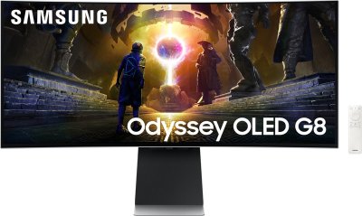 Samsung Odyssey OLED G8 Monitor LS34DG850SUXEN - Grijs - 34" - UWQHD, 175 Hz, Curved
