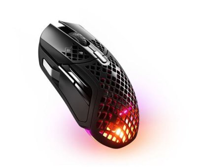 SteelSeries Gaming Muis Aerox 5 - Zwart - Draadloos