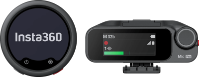 Insta360 Mic Pro Single - Zwart/Grijs - 1 TX + 1 RX