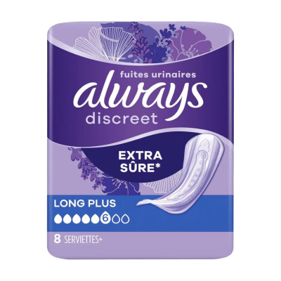 Always Discreet Long Plus - 8 stuks