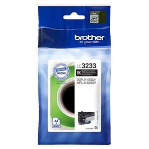 Brother Inktcartridge LC3233BK - Zwart