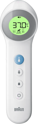 Braun Sensian 7 voorhoofdthermometer BNT400WE - Wit