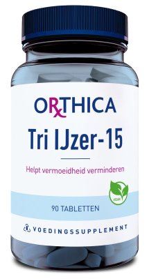 Orthica Tri Ijzer-15 Tabletten - 90 tabletten