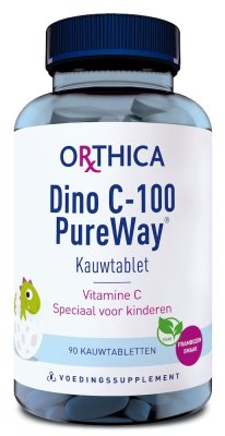 Orthica Dino C-100 PureWay Kauwtabletten - 90 kauwtabletten