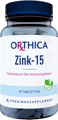 Orthica Zink-15 Tabletten - 90 tabletten