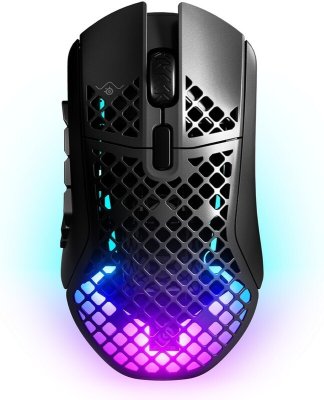 SteelSeries Aerox 9 Draadloze Gaming Muis - Zwart