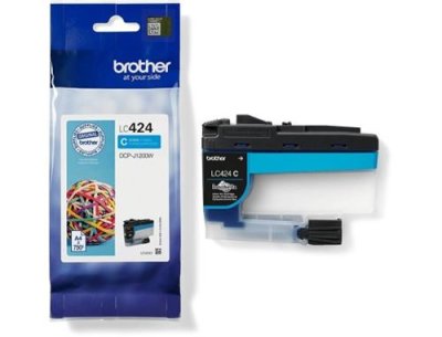 Brother Inktcartridge LC424C - Cyaan