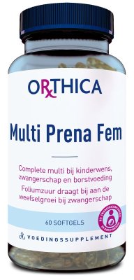 Orthica Multi Prena Fem Softgels - 60 softgels